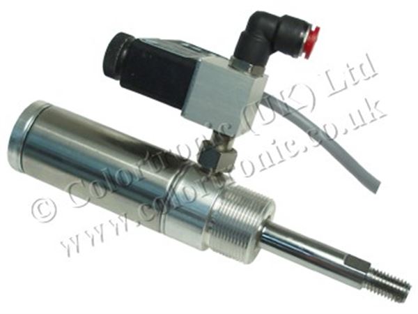 Picture of CYLINDER, STROKE 25MM SINGLE ACTION WITH 3/2 WAY-VALVE 24V