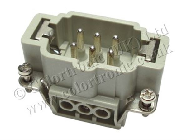 Picture of PLUG INSERT 6 PIN MALE