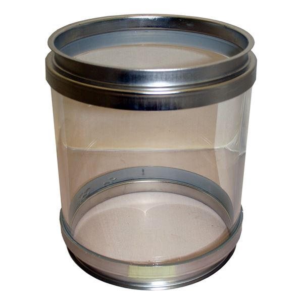 Picture of GLASS MODULE D = 200 H = 248 10 LITRE  ELECTROPOLISHED