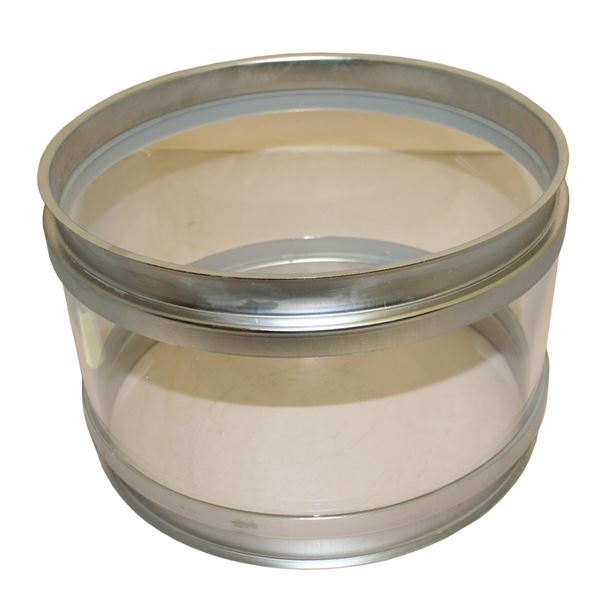 Picture of GLASS MODULE D = 300 H = 200 15 LITRE (WITH METAL FLANGES)