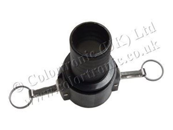 Picture of 40MM POLYPROP FEMALE COUPLER C 1.5" SHANK
