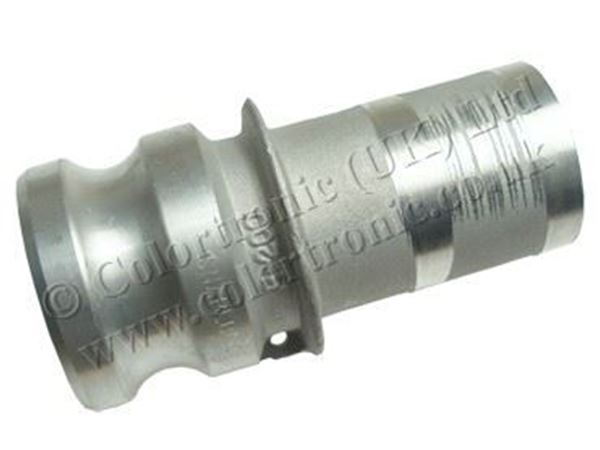 Picture of 76MM 3" ALUMINIUM MALE CONNECTOR PART E